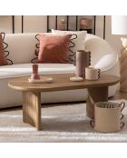 Table basse Lousada marron - 110x60x42 cm
