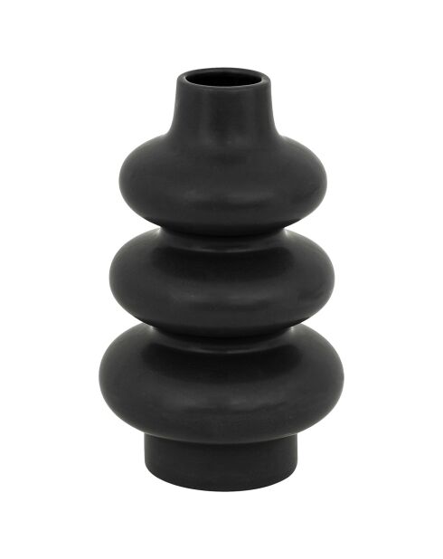 Vase Clothilde noir - 15.2x25 cm