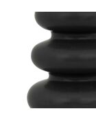 Vase Clothilde noir - 15.2x25 cm