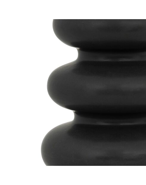 Vase Clothilde noir - 15.2x25 cm