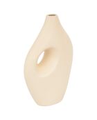 Vase Nola beige - 19.2x8x30 cm