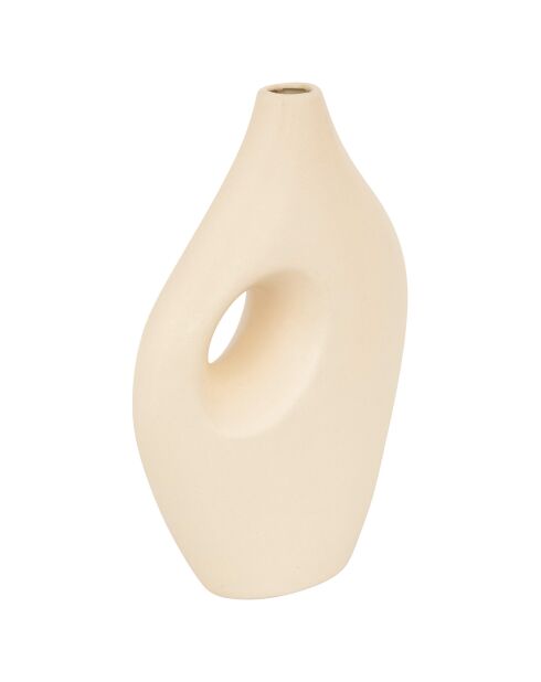 Vase Nola beige - 19.2x8x30 cm