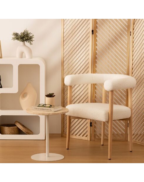 Vase Nola beige - 19.2x8x30 cm