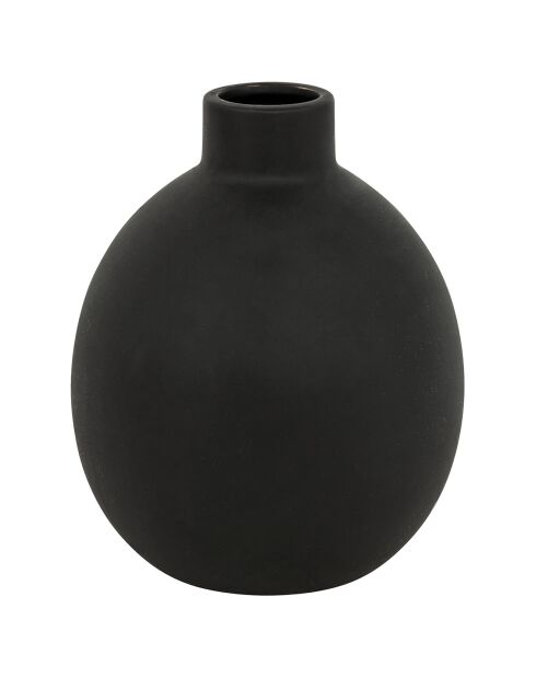 Vase Rily noir - 14.5x18 cm
