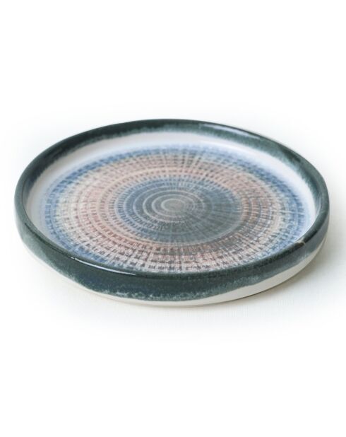 Service à thé blanc/bleu - 12 pièces