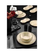 Service de table en Porcelaine crème- 27 pièces