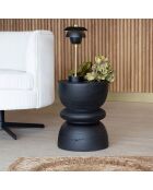 Meuble D'Appoint en Bois de Paulownia Asa noir - 31x31x40 cm