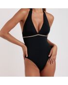 Maillot de bain 1 Pièce Sport luxe noir