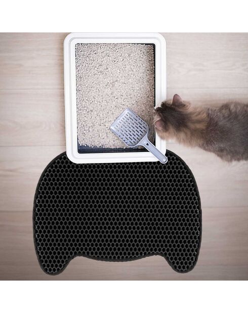 Tapis de litière noir - 40x50 cm