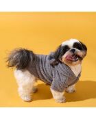 Manteau en fausse fourrure pour chien couleur aléatoire - 32x27x0.2 cm