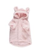 Manteau en fausse fourrure pour chien couleur aléatoire - 32x27x0.2 cm