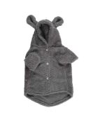 Manteau en fausse fourrure pour chien couleur aléatoire - 32x27x0.2 cm