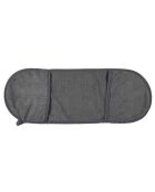 2 Serviettes microfibres pour chien gris - 65x24 cm