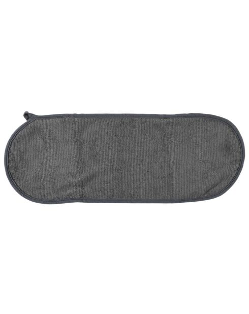 2 Serviettes microfibres pour chien gris - 65x24 cm