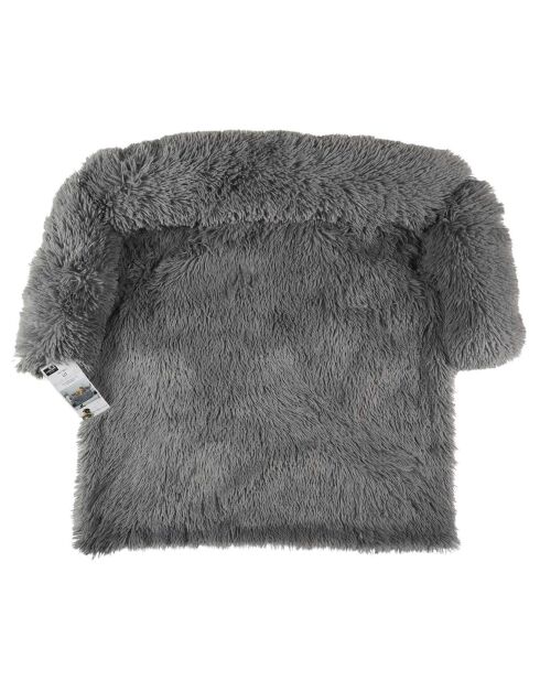 Jeté de lit pour animaux gris - 85x85x15 cm