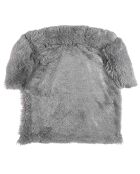 Jeté de lit pour animaux gris - 85x85x15 cm