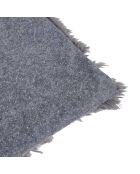Jeté de lit pour animaux gris - 85x85x15 cm