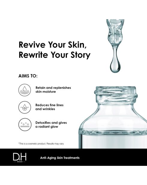 Anti-Aging-Gesichtsserum mit Hyaluronsäure - 30 ml