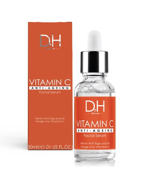 Vitamine C gezichtsserum tegen veroudering - 30 ml