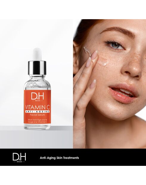 Vitamine C gezichtsserum tegen veroudering - 30 ml