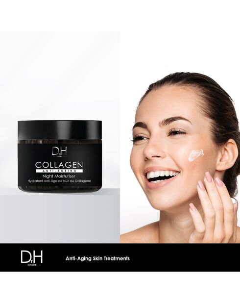 Collageen nachtcrème tegen veroudering - 60 ml