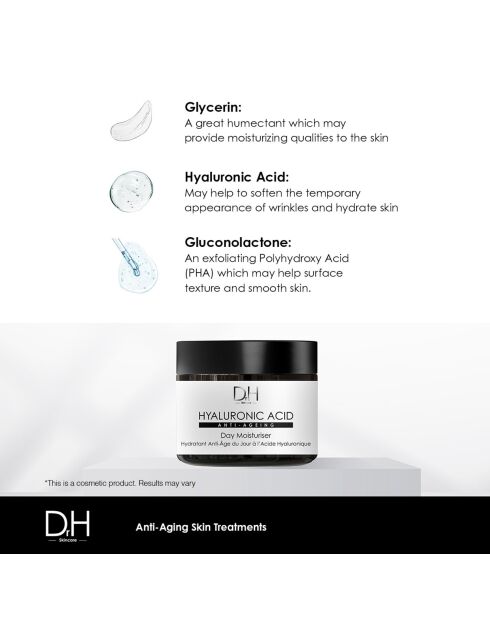 Anti-Aging-Tagescreme mit Hyaluronsäure - 60 ml