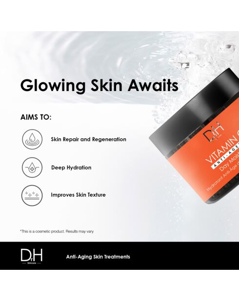 Vitamine C dagcrème tegen veroudering - 60 ml