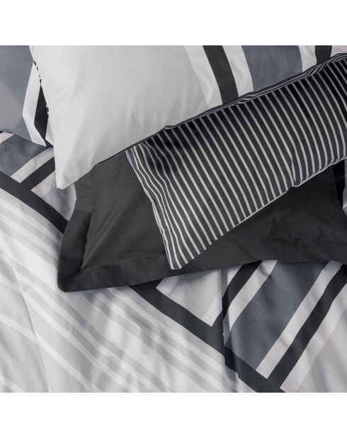 Parure housse de couette Nobby anthracite