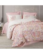 Parure housse de couette Muna rose
