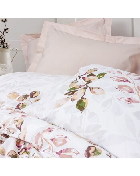 Parure housse de couette Brice beige