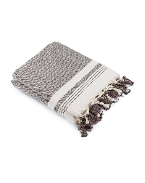 Tela escocesa Ivan taupe