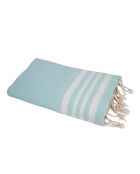 Fouta Newport Watergroene honingraat - 200x100 cm