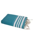 Fouta Newport Honeycomb Ente grün - 200x100 cm