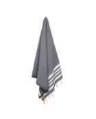 Fouta Newport Honeycomb Mittelgrau - 200x100 cm