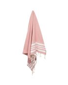 Fouta Newport Honeycomb puderrosa - 200x100 cm