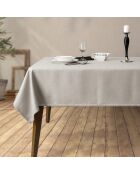 Mantel gris liso - 150x300 cm