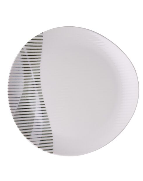 Service de table en Porcelaine beige - 24 pièces