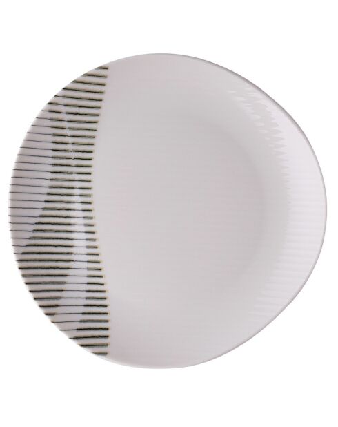 Service de table en Porcelaine beige - 24 pièces