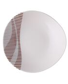 Service de table en Porcelaine beige - 24 pièces