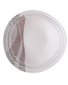 Service de table en Porcelaine beige - 24 pièces