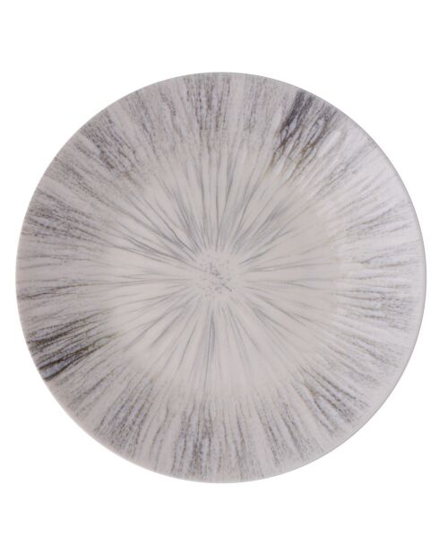 Service de table en Porcelaine multicolore - 24 pièces