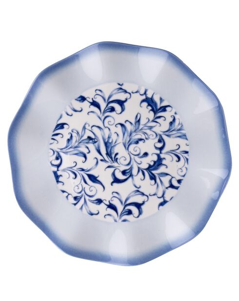 Service de table en Porcelaine multicolore - 24 pièces
