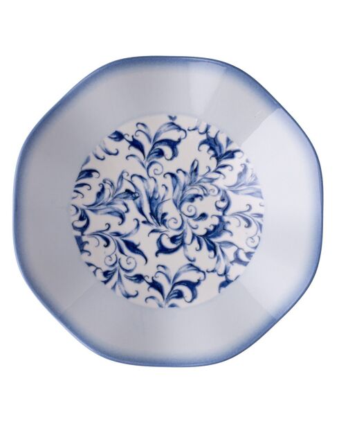 Service de table en Porcelaine multicolore - 24 pièces