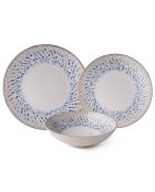 Service de table en Porcelaine multicolore - 24 pièces
