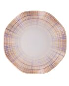 Service de table en Porcelaine multicolore - 24 pièces