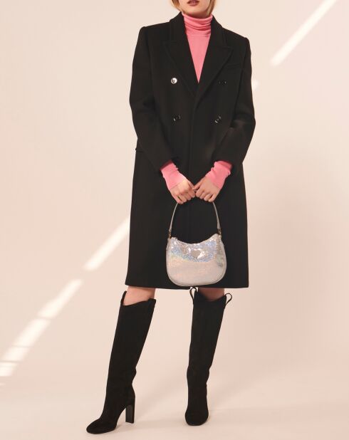 Manteau en Laine mélangée Marcus noir