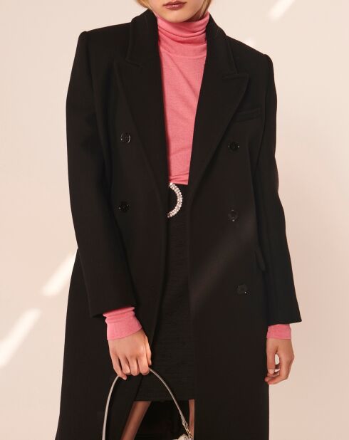 Manteau en Laine mélangée Marcus noir