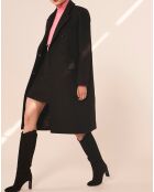 Manteau en Laine mélangée Marcus noir
