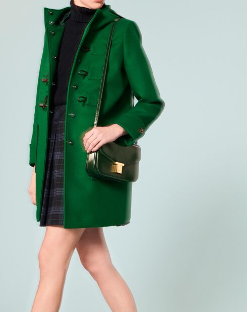 Manteau en Laine mélangée Manoelli vert émeraude