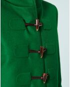 Manteau en Laine mélangée Manoelli vert émeraude